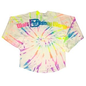 Neon Spiral Dye Walt Disney World Spirit Jersey